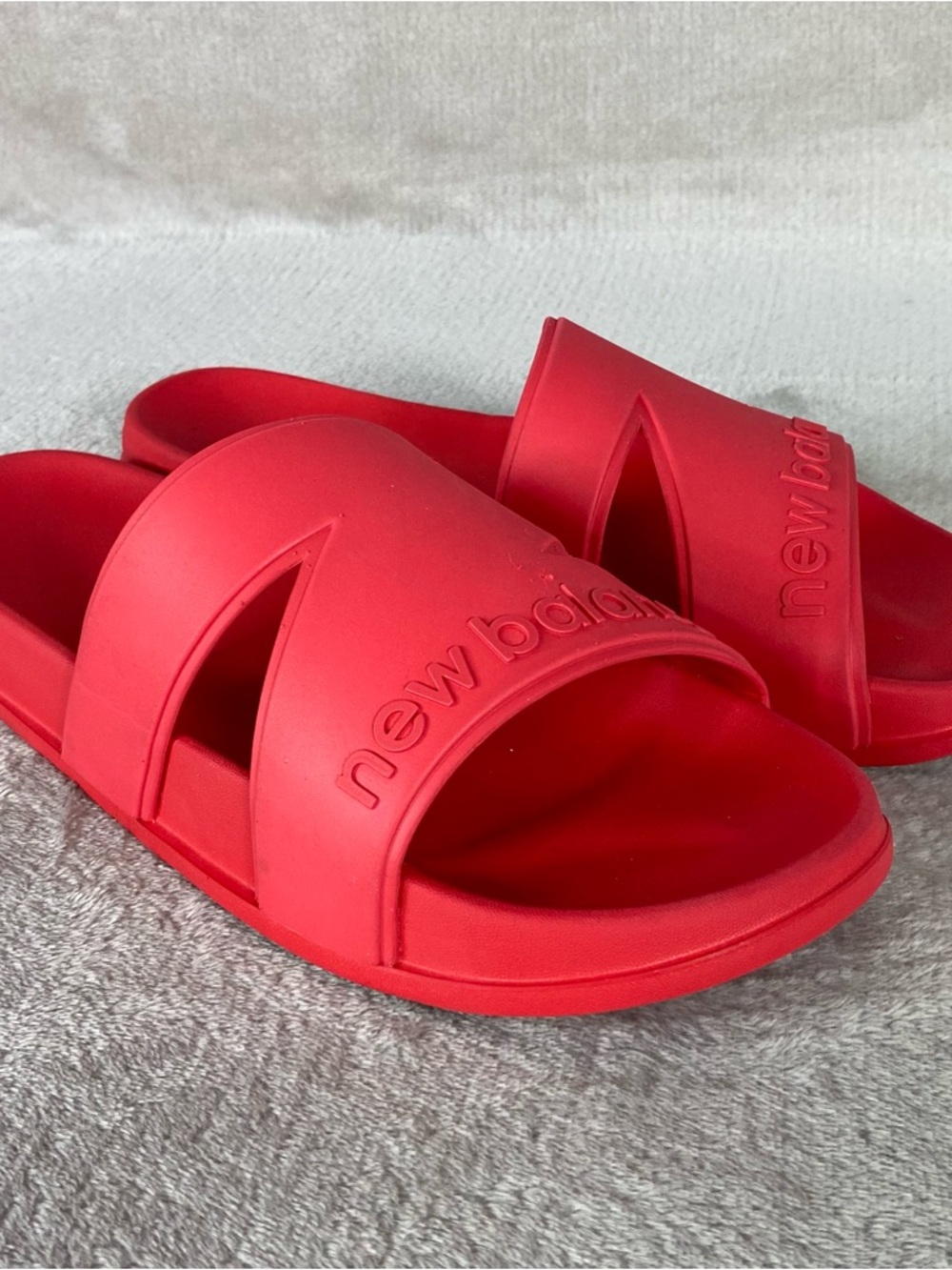 New Balance 200N Slide Sandals Mens Size 9 True Red Water Comfort NEW